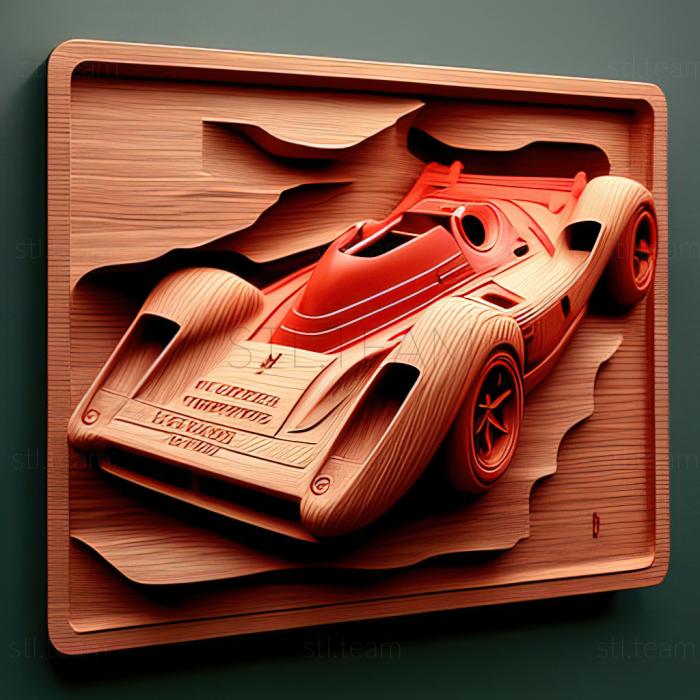 3D model Ferrari 312 PB (STL)